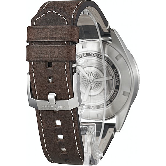 Tag Heuer Autavia Automatic Grey Dial Watch for Men - WBE5114.FC8266