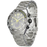 Tag Heuer Formula 1 Chronograph Grey Dial Silver Steel Strap Watch for Men - CAZ101AG.BA0842