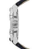 Maurice Lacroix Aikon Chronograph Blue Dial Blue Leather Strap Watch for Men - AI1018-SS001-430-1