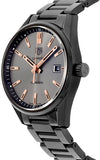 Tag Heuer Carrera Special Edition Black Dial Black Steel Strap Watch for Women - WAR1113.BA0602