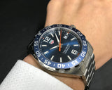 Tag Heuer Formula 1 Quartz 43mm Blue Dial Silver Steel Strap Watch for Men - WAZ1010.BA0842