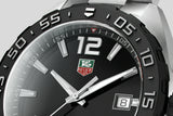 Tag Heuer Formula 1 Quartz Black Dial Silver Steel Strap Watch for Men - WAZ1110.BA0875