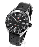 Tag Heuer Formula 1 Quartz Black Dial Black Rubber Strap Watch for Men - WAZ1110.FT8023
