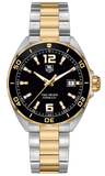 Tag Heuer Formula 1 Quartz Black Dial Two Tone Steel Strap Watch for Men - WAZ1121.BB0879