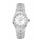 Tag Heuer Link Quartz Diamonds Mother of Pearl Dial Silver Steel Strap Watch for Women - WBC1316.BA0600