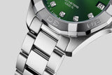 Tag Heuer Aquaracer Diamonds Emerald Green Dial Watch for Women - WBD1316.BA0740