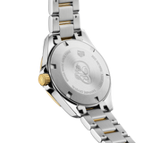 Tag Heuer Aquaracer Diamonds Mother of Pearl Dial Two Tone Steel Strap Watch for Women - WBD1323.BB0320