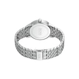 Hugo Boss Officer Chronograph Blue Dial Silver Steel Strap Watch for Men - 1513615