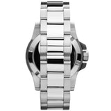 Emporio Armani Bracelet Collection Black Dial Silver Steel Strap Watch For Men - AR5970