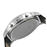 Hugo Boss Hero Chronograph Black Dial Black Leather Strap Watch For Men - 1513752