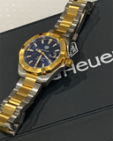 Tag Heuer Aquaracer Calibre 5 Blue Dial Two Tone Steel Strap Watch for Women - WBD2120.BB0930