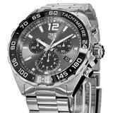 Tag Heuer Formula 1 Anthracite Dial Silver Steel Strap Watch for Men - CAZ1011.BA0842