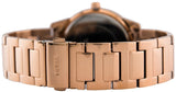 Guess Studio Rose Gold Dial Rose Gold Steel Strap Watch For Women - W0778L3