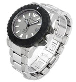 Emporio Armani Bracelet Collection Black Dial Silver Steel Strap Watch For Men - AR5970