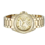 Michael Kors Blair Gold Dial Gold Steel Strap Watch for Women - MK5639