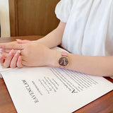 Versace Virtus Quartz Grey Dial Pink Leather Strap Watch for Women - VEHC00319