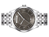 Tissot T Classic T One Automatic Grey Dial Silver Steel Strap Watch For Men - T038.430.11.067.00