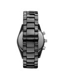 Emporio Armani Black Ceramic Chronograph Black Dial Watch For Men - AR1421