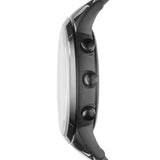 Emporio Armani Classic Chronograph Black Dial Black Steel Strap Watch For Men - AR2453