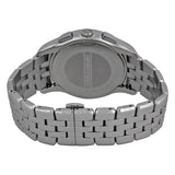Emporio Armani Classic Chronograph Black Dial Silver Steel Strap Watch For Men - AR1786