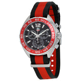 Tag Heuer Formula 1 McLaren Limited Edition Chronograph Black Dial Two Tone NATO Strap Watch for Men - CAZ1112.FC8188