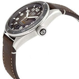 Tag Heuer Autavia Automatic Grey Dial Brown Leather Strap Watch for Men - WBE5114.FC8266