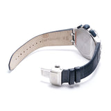 Maurice Lacroix Aikon Chronograph Blue Dial Blue Leather Strap Watch For Men - AI1018-SS001-432-4