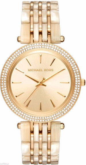 Michael Kors Darci Gold Dial Gold Steel Strap Watch for Women - MK4325