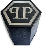 Philipp Plein The $kull Diver Black Dial Silver Stainless Steel Strap Watch For Men- PWOAA0522