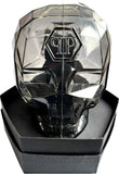 Philipp Plein Hexagon Phantom Black Dial Black Silicone Strap Watch For Men- PWPUA0224