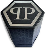 Philipp Plein The Skull Black Dial Black Silicone Strap Watch for Men - PWAAA0721