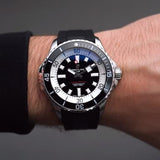 Breitling Superocean Automatic 46 Black Dial Black Rubber Strap Watch for Men - A17378211B1S1