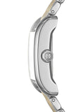 Tory Burch Eleanor White Dial Two Tone Steel Strap Watch for Women - TBW1070