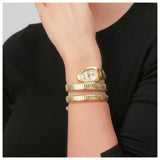 Just Cavalli Cosenza Silver Dial Two Tone Steel Strap Watch for Women - JC1L232M0055