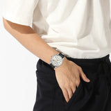 Hugo Boss Skytraveller Chronograph Silver Dial Black Leather Strap Watch for Men - 1514147