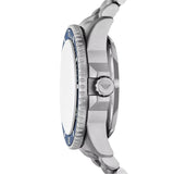 Emporio Armani Sea Explorer Blue Dial Silver Steel Strap Watch for Men - AR60090