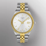 Tissot Ballade Quartz Silver Dial Two Tone Steel Strap Watch for Men - T156.410.22.031.00