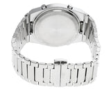 Tissot Digital Quartz Silver Dial Silver Steel Strap Watch for Men - T137.463.11.030.00
