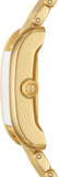Tory Burch Eleanor White Dial Gold Steel Strap Watch for Women - TBW1060