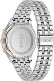 Hugo Boss Avery Chronograph Blue Dial Silver Steel Strap Watch for Men - 1514158