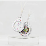 Swatch x AP Royal Pop White Dial White Leather Lanyard Watch for Men - Huit Blanc