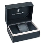 Maserati Velocità Chronograph Blue Dial Silver Steel Strap Watch for Men - R8873652005