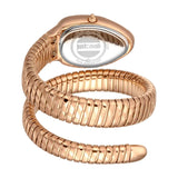 Just Cavalli Taglio White Dial Rose Gold Steel Strap Watch for Women - JC1L225M0055