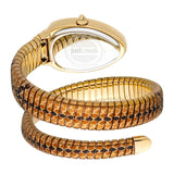 Just Cavalli Cosenza Silver Dial Gold Steel Strap Watch for Women - JC1L251M0025