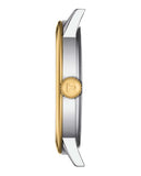 Tissot Classic Dream Ivory Dial Brown Leather Strap Watch for Men - T129.410.26.263.00
