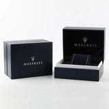 Maserati Stile Skeleton Chronograph Black Dial Black Silicone Strap Watch for Men - R8871642003