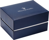 Maserati SFIDA Chronograph Silver Dial Two Tone Steel Strap Watch for Men - R8873640024