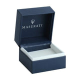 Maserati Sorpasso Chronograph White Dial Brown Leather Strap Watch for Men - R8871624010