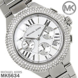Michael Kors Camille Silver Dial Silver Steel Strap Watch for Women - MK5634