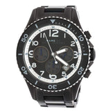 Marc Jacobs Rock Chronograph Limited Edition Gray Dial Gray Steel Strap Watch for Women - MBM5025
